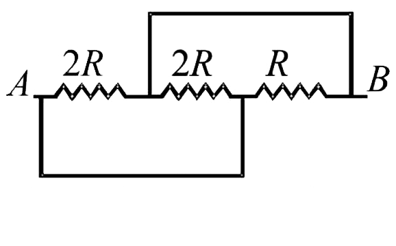 The Equivalent Resistance Between Points A And B Of The Circuit Given 