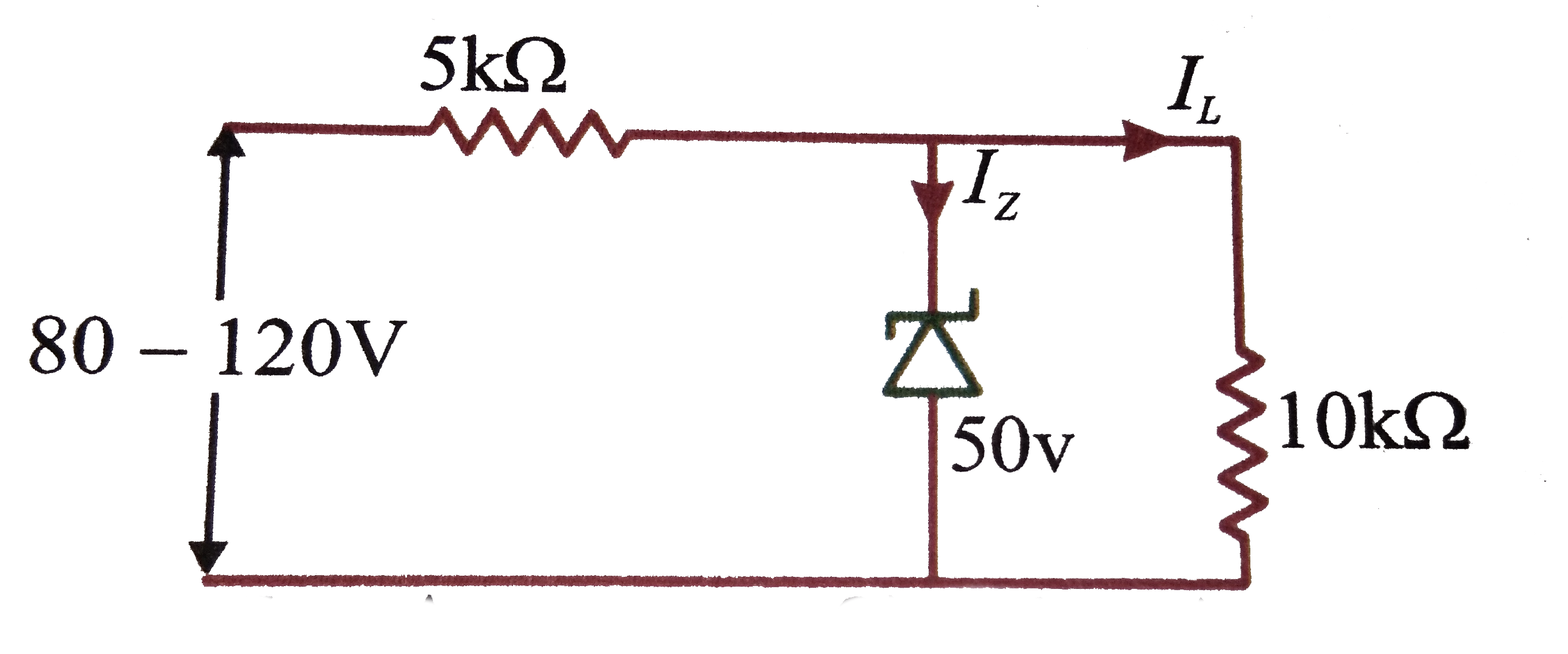 The maximum and minimum values of zener diode current are Sarthaks