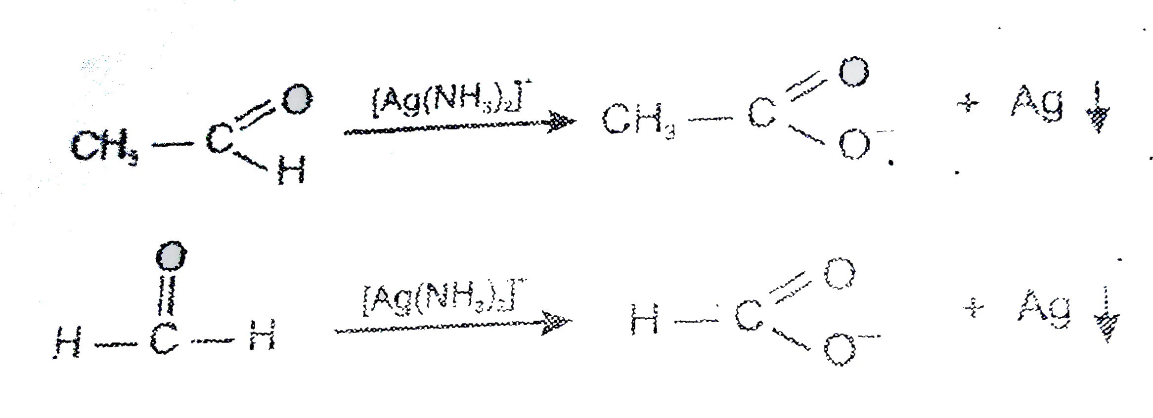 Silver Mirror test is given by which one of the following compounds