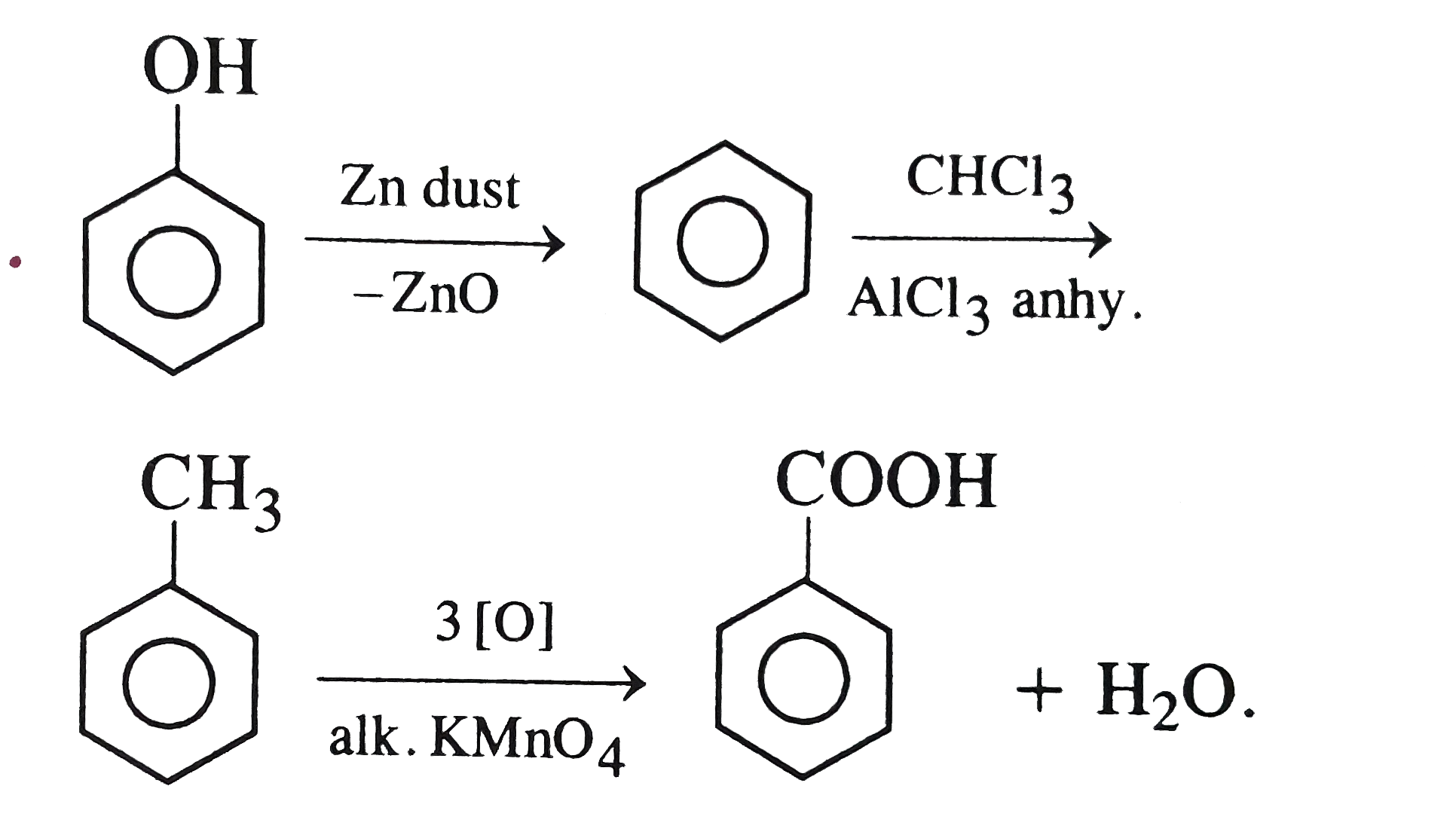 What Is Z In The Following Sequence Of Reactions Phenol overset Zn 