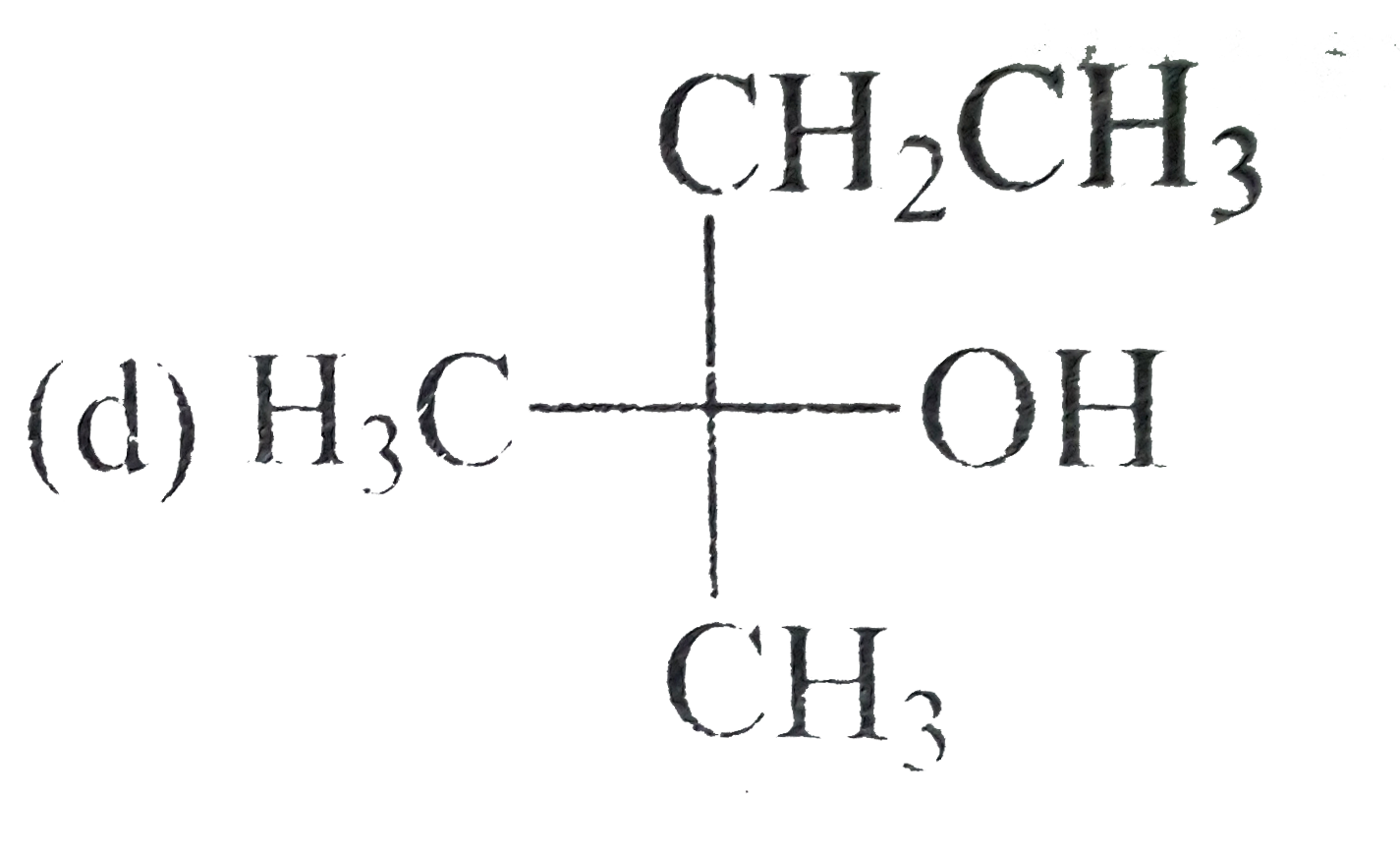 The product obtained on treating acetone with ethyl magnesium bromide