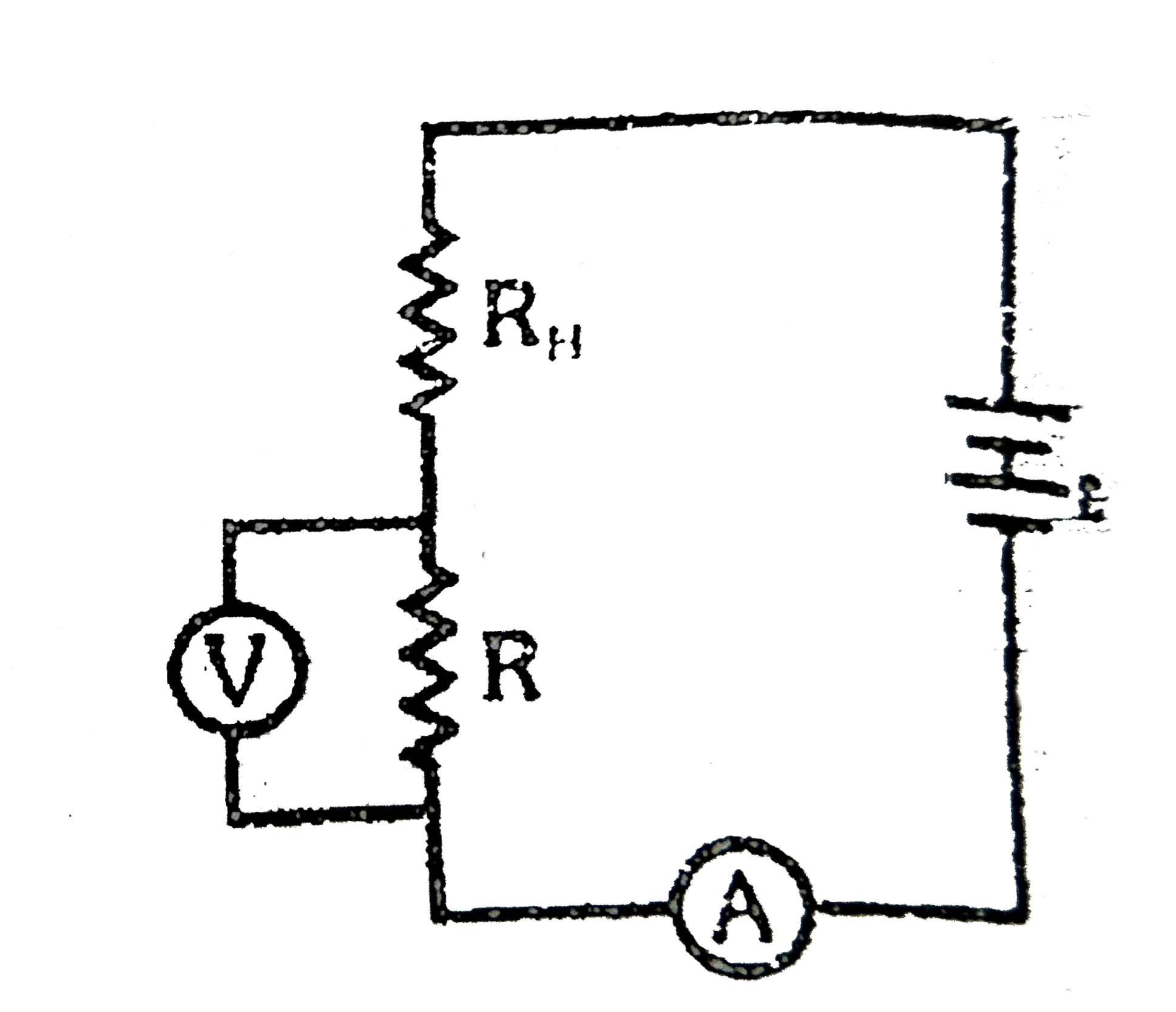 In the circuit shown, voltmeter is ideal and its least count is 0.1 V