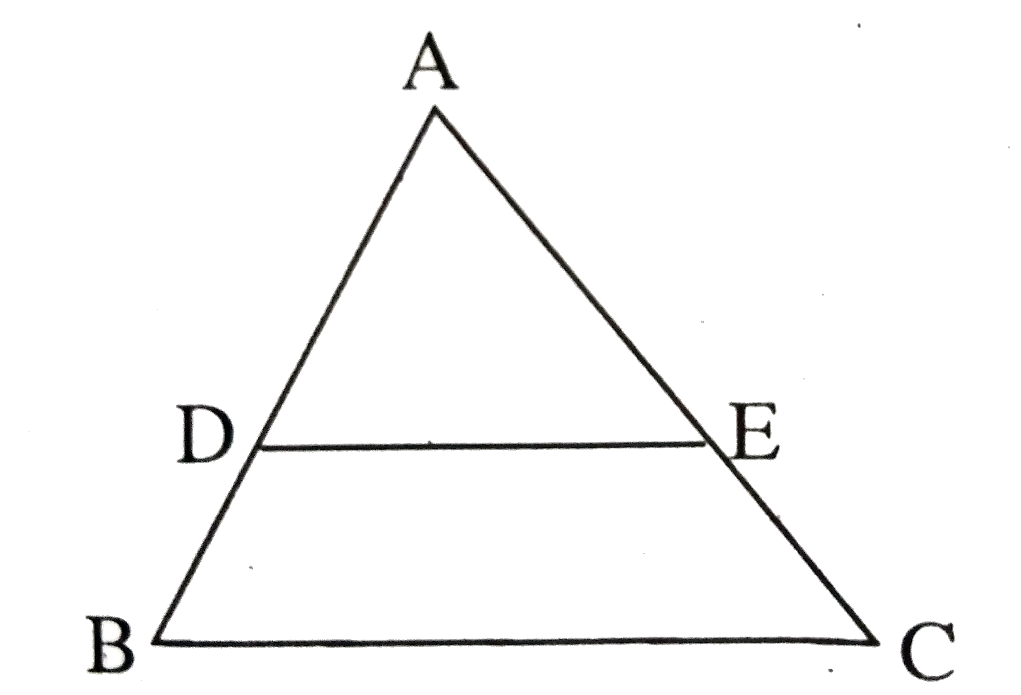 Two similar triangles are always congruent. Sarthaks eConnect Largest Online Education Community