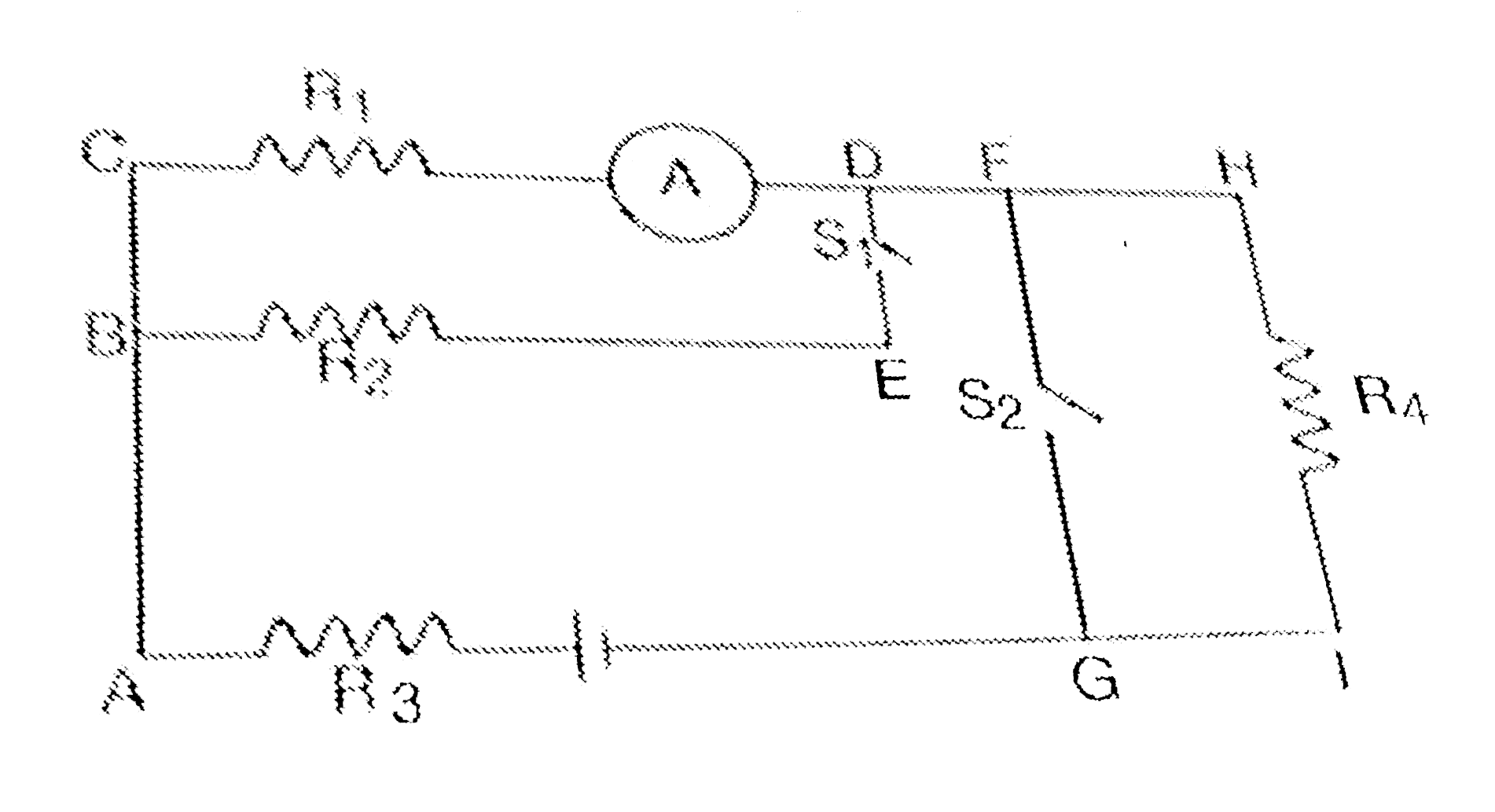 The Resistors R 1 R 2 R 3 And R 4 Are Connected As Shown In