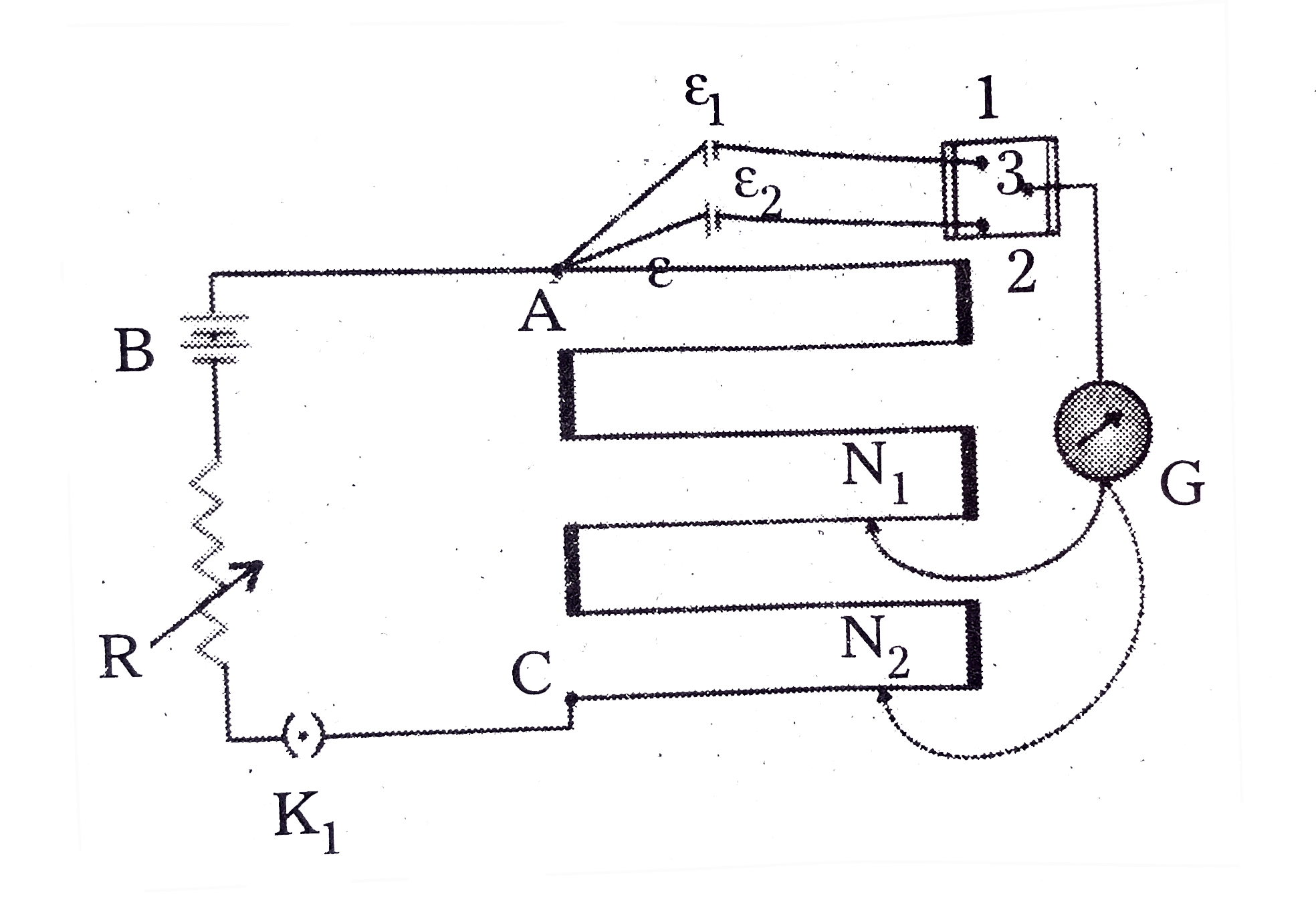 State the working principle of potentiometer explain with the help of circuit diagram how the